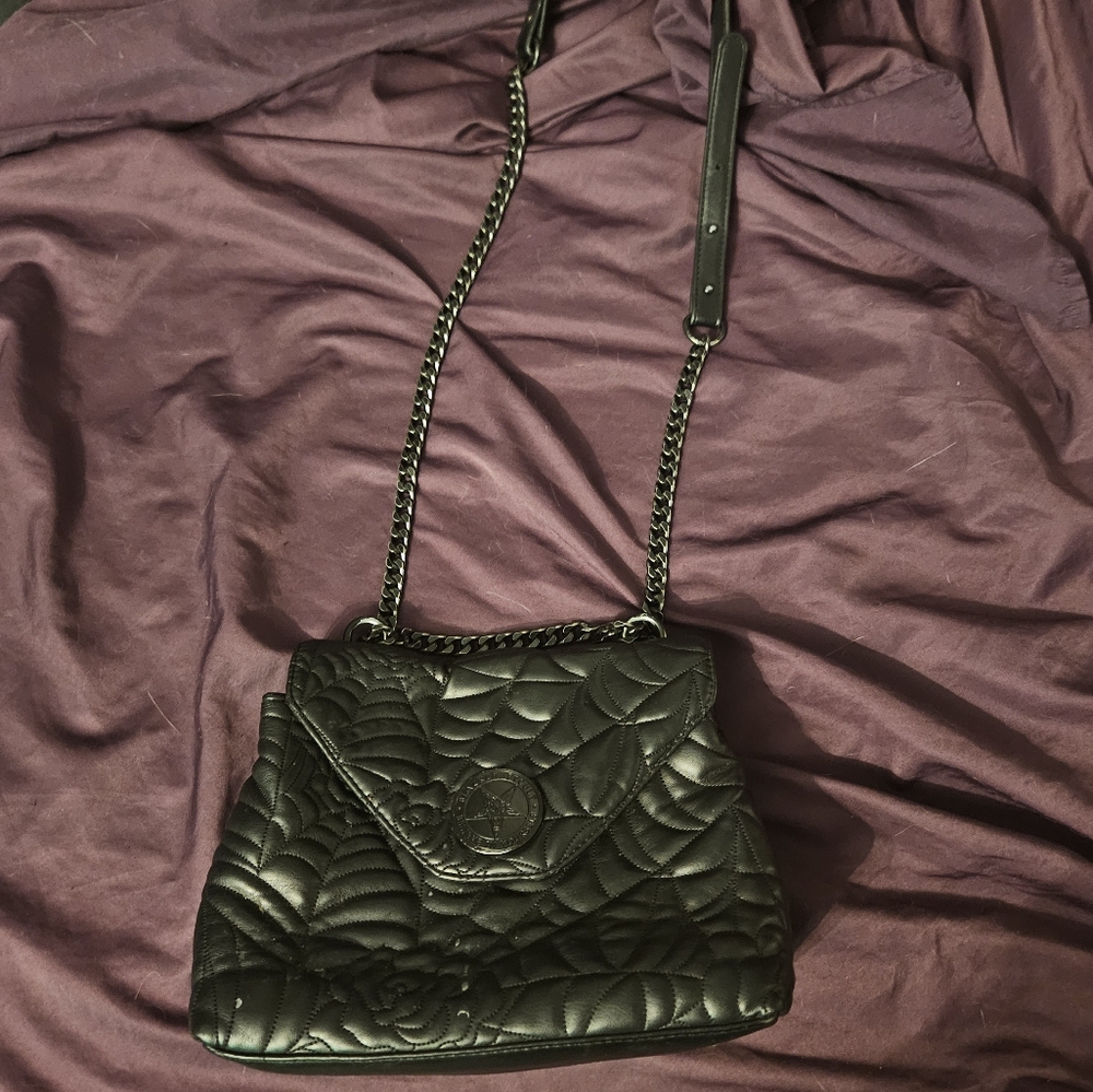 Blackcraft Cult Charlotte quilted faux leather purse